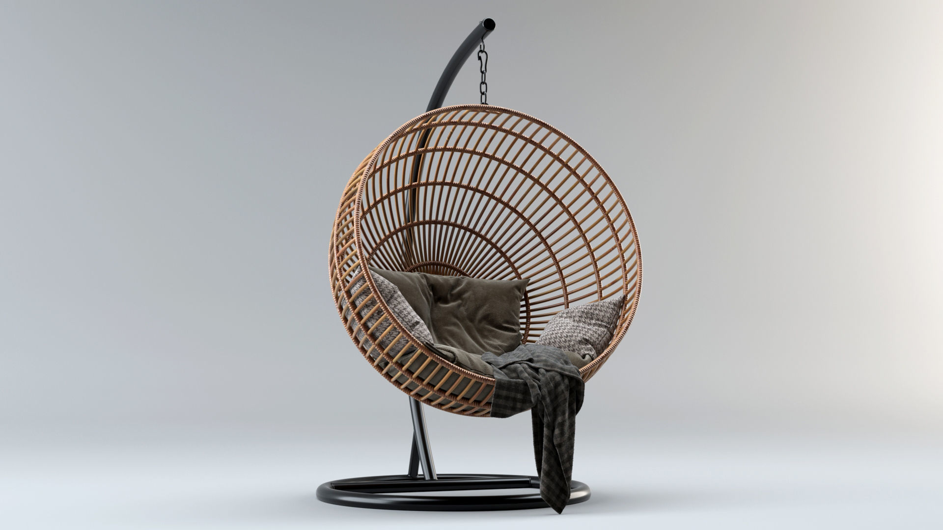 Hanging Chair 3d model 3D model_1