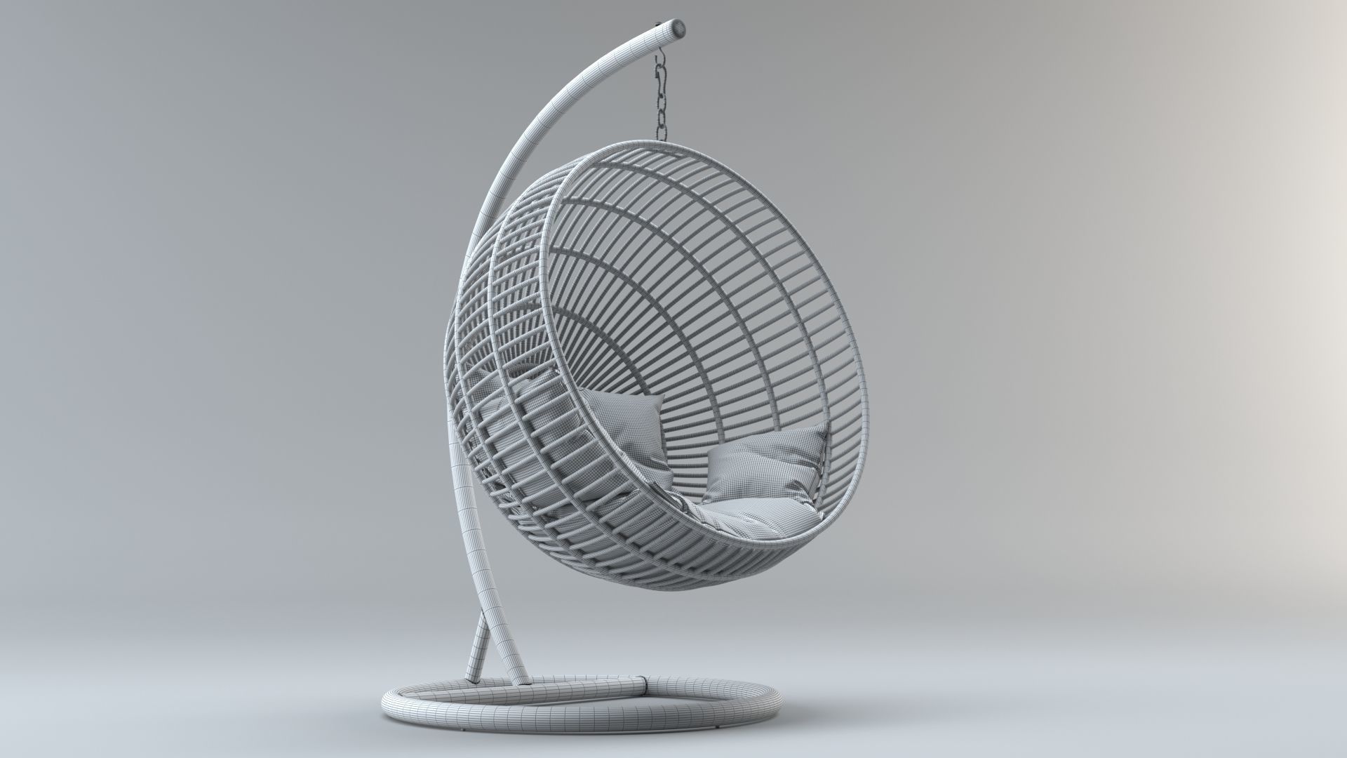 Hanging Chair 3d model 3D model_6
