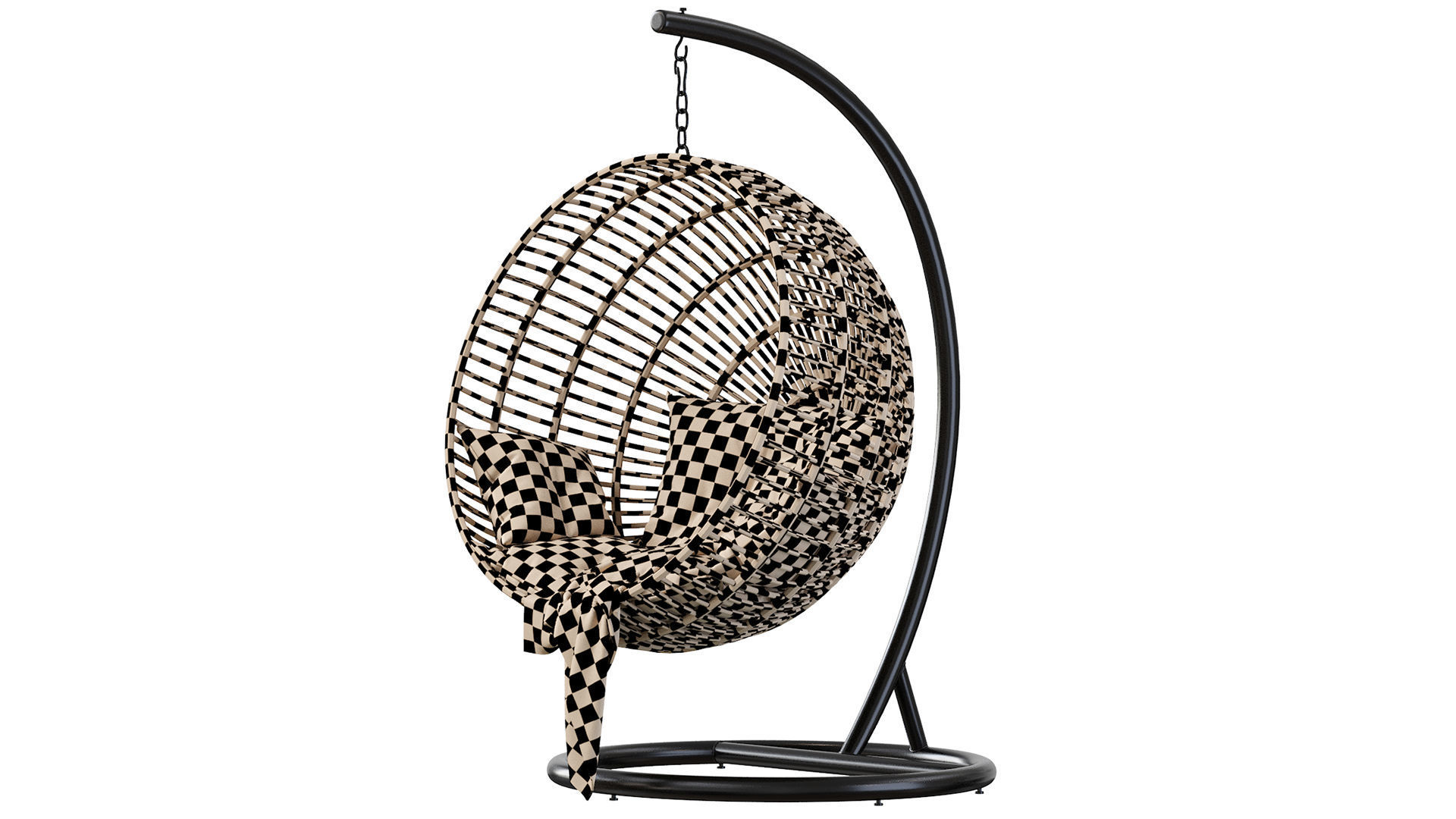 Hanging Chair 3d model 3D model_8