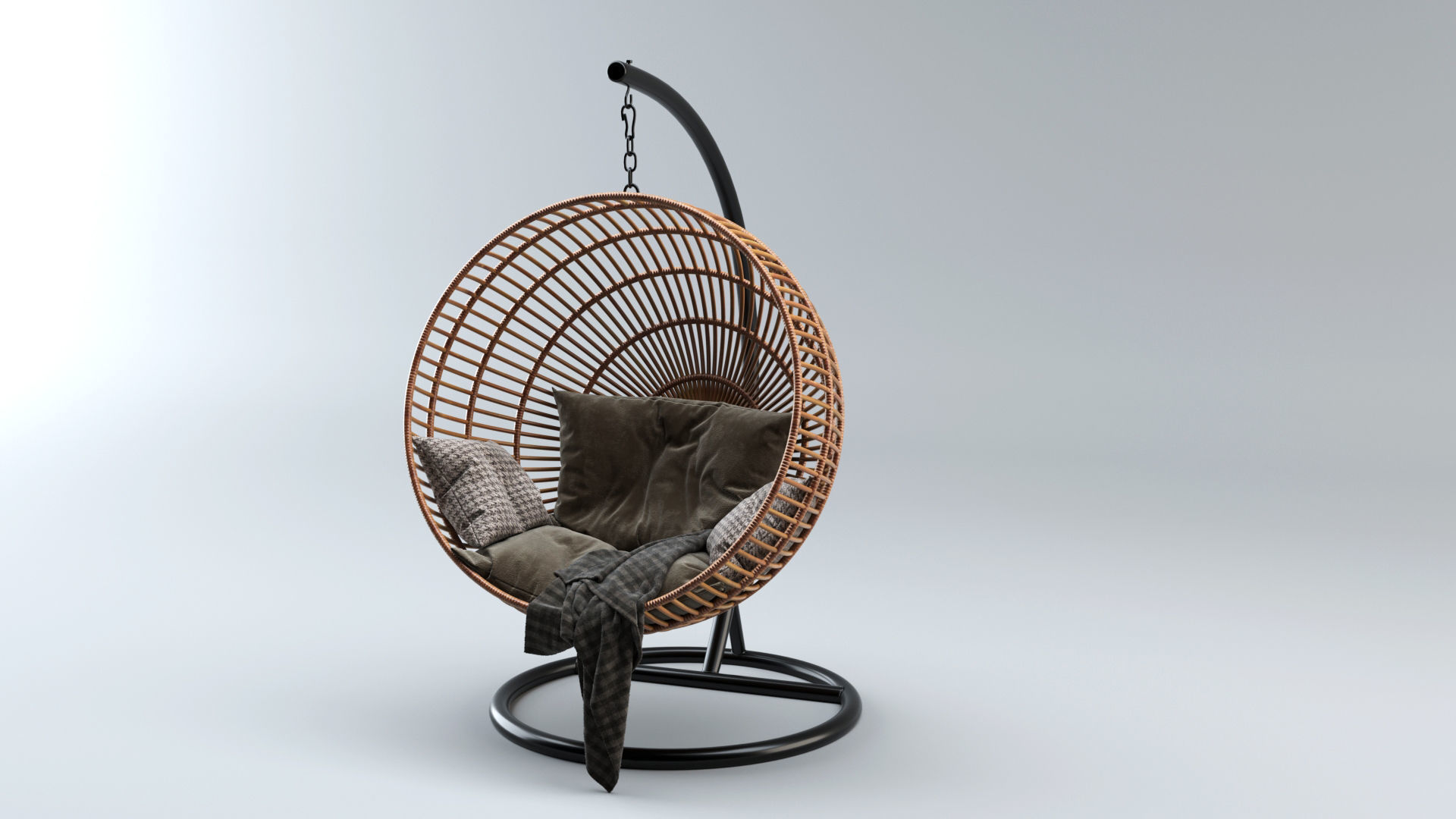 Hanging Chair 3d model 3D model_4