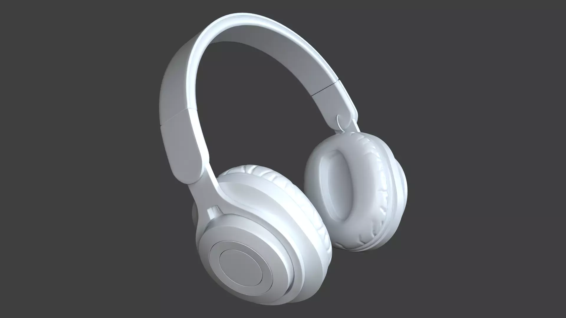 Headphone M6Plus HJ-4K Bhetrix White 3D model_0