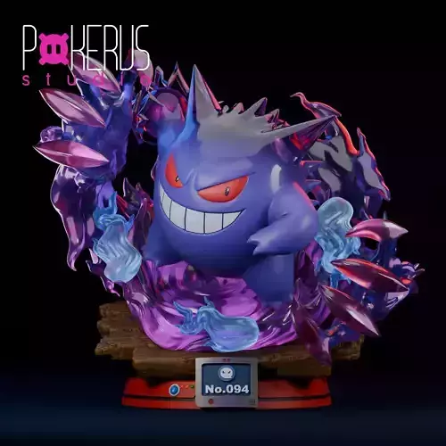 Gengar Statue 3D print model