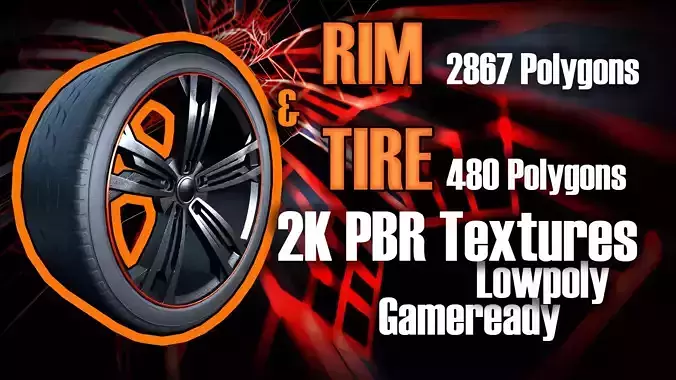 Awesome Rim and Tire 03