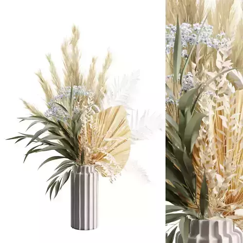 Vase Bouquet Pampas 06