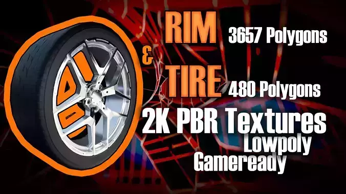 Awesome Rim and Tire 04