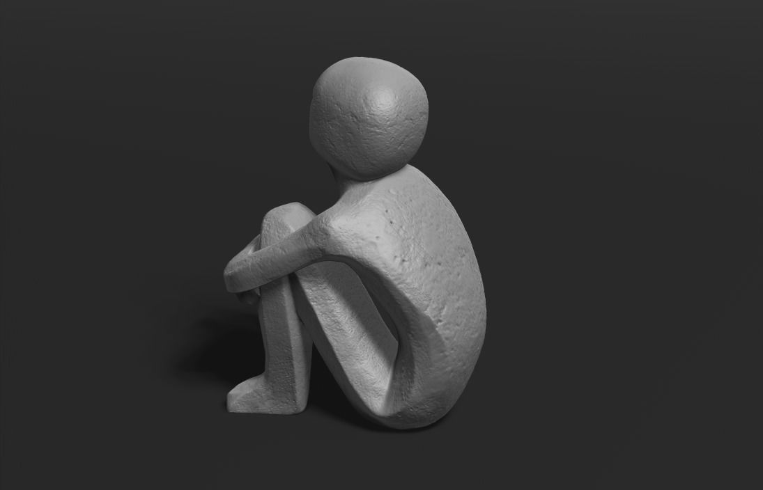 Iron Boy Jarnpojke Statue 3D print model_5