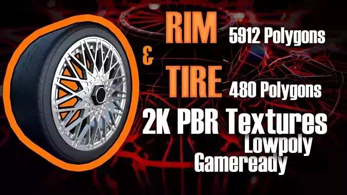 Awesome Rim and Tire 06