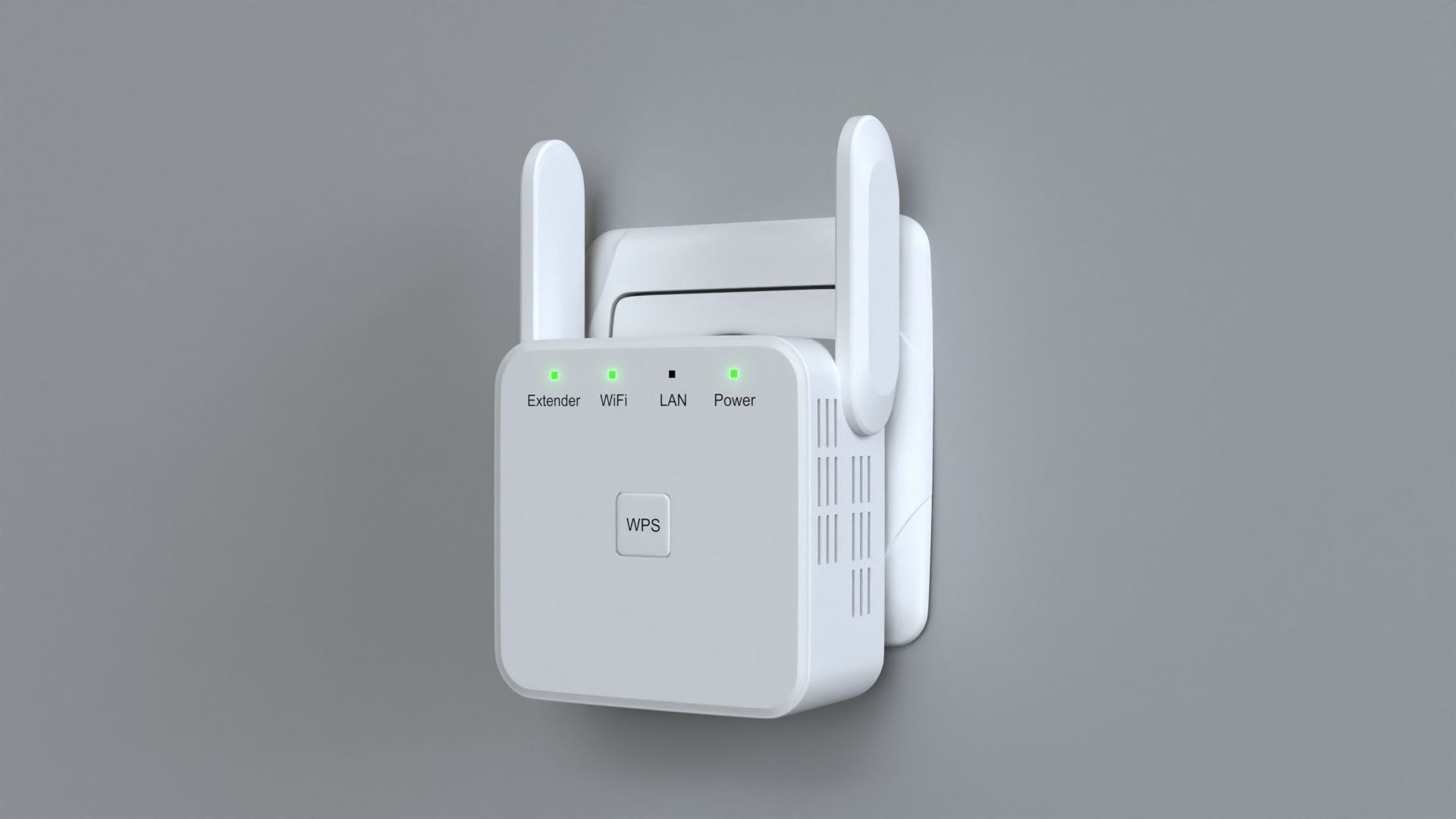 WiFi Repeater RB-4N 2 Antenas 3D model_8