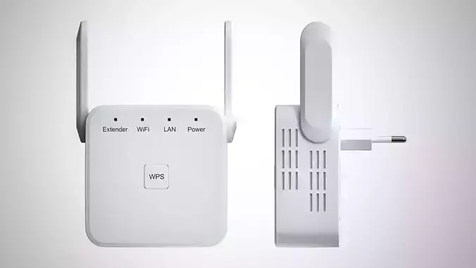 WiFi Repeater RB-4N 2 Antenas