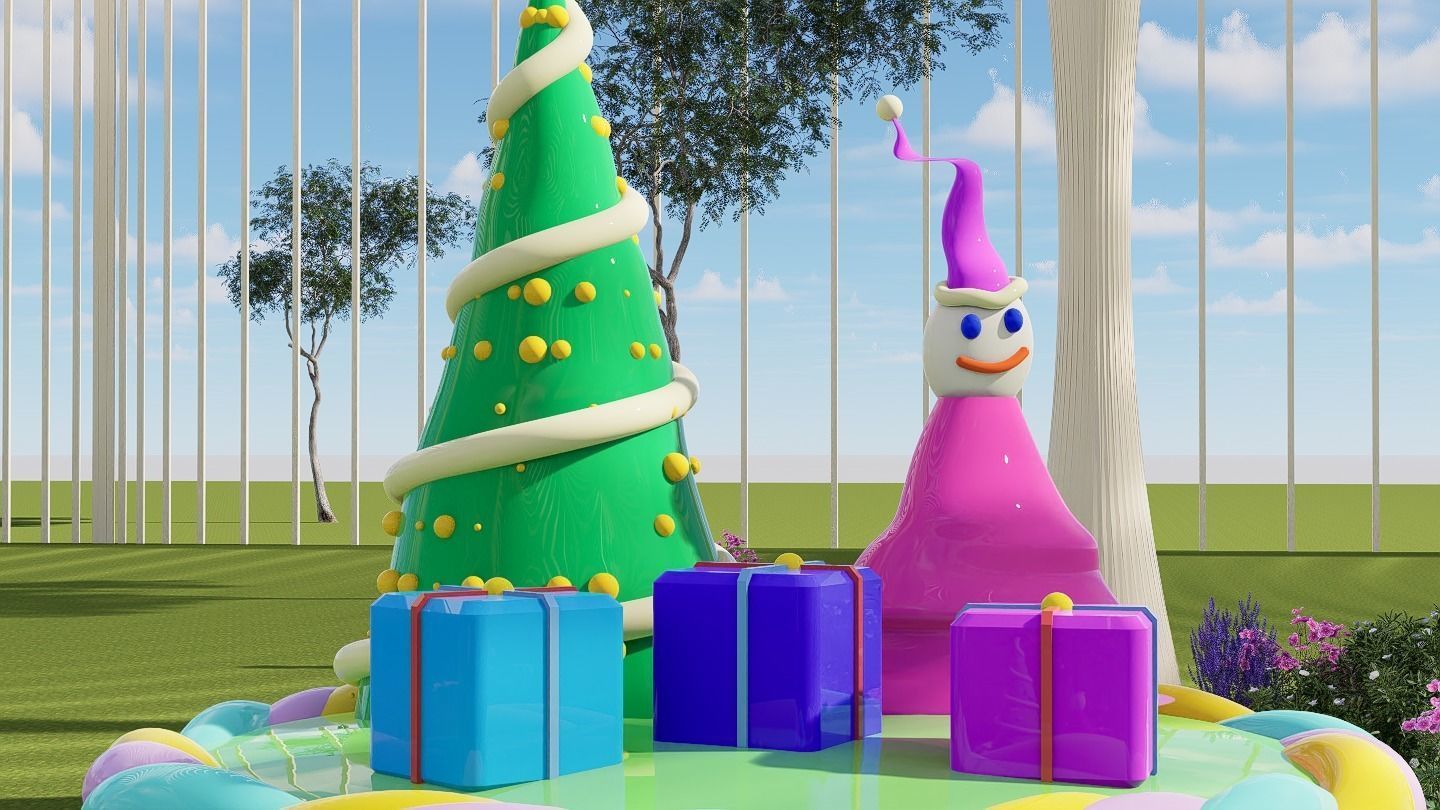 Xmas 2022 Decoration 3D model_7