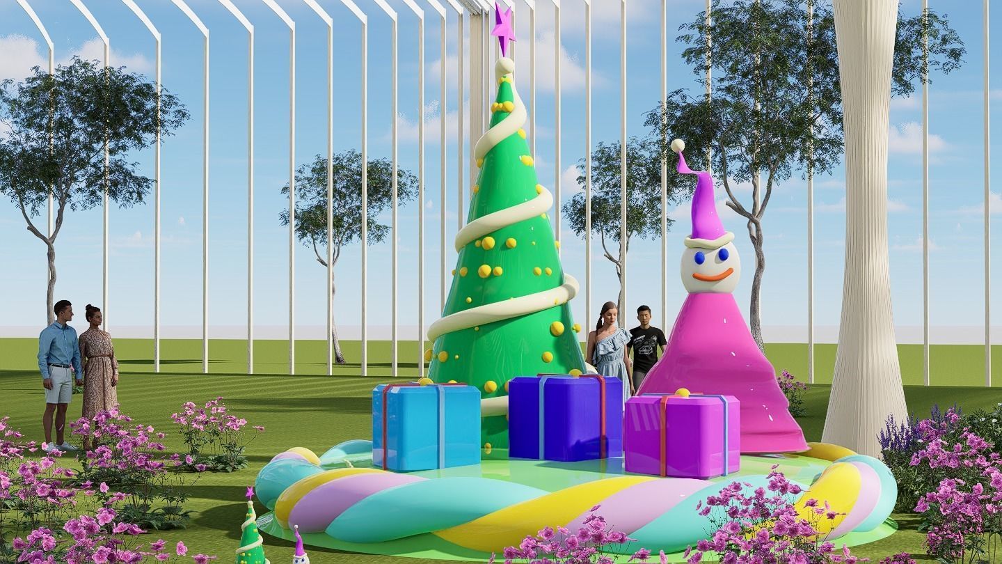 Xmas 2022 Decoration 3D model_6