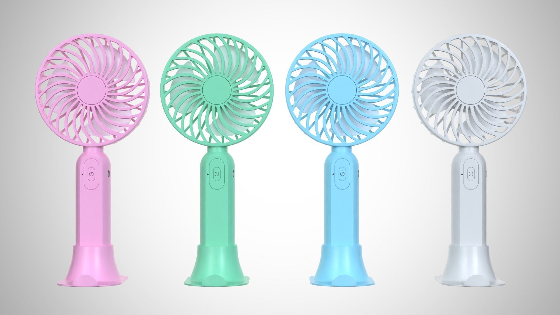 Portable Fan RB-4O 3D model_4