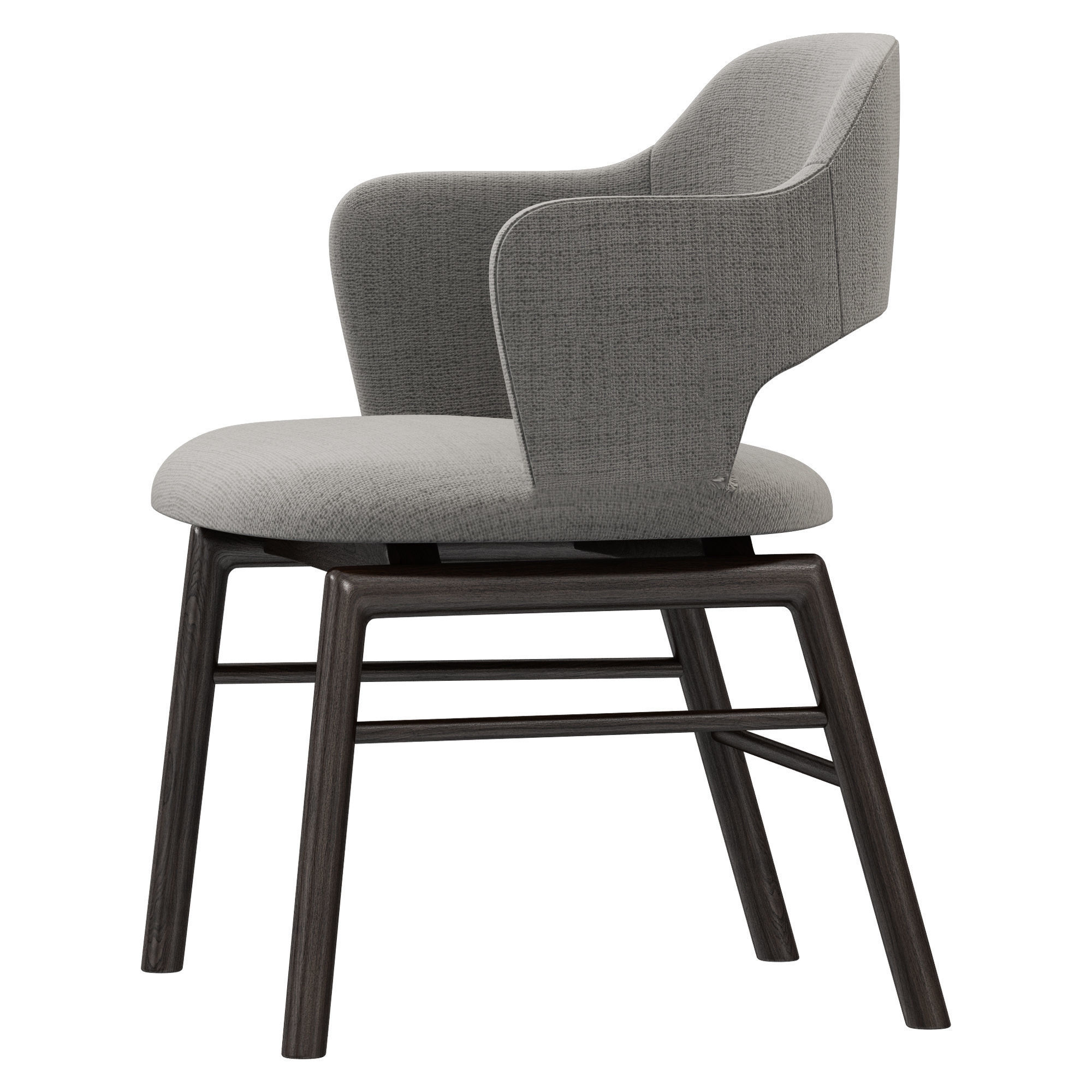 Flexform Alma chair 3D model_1