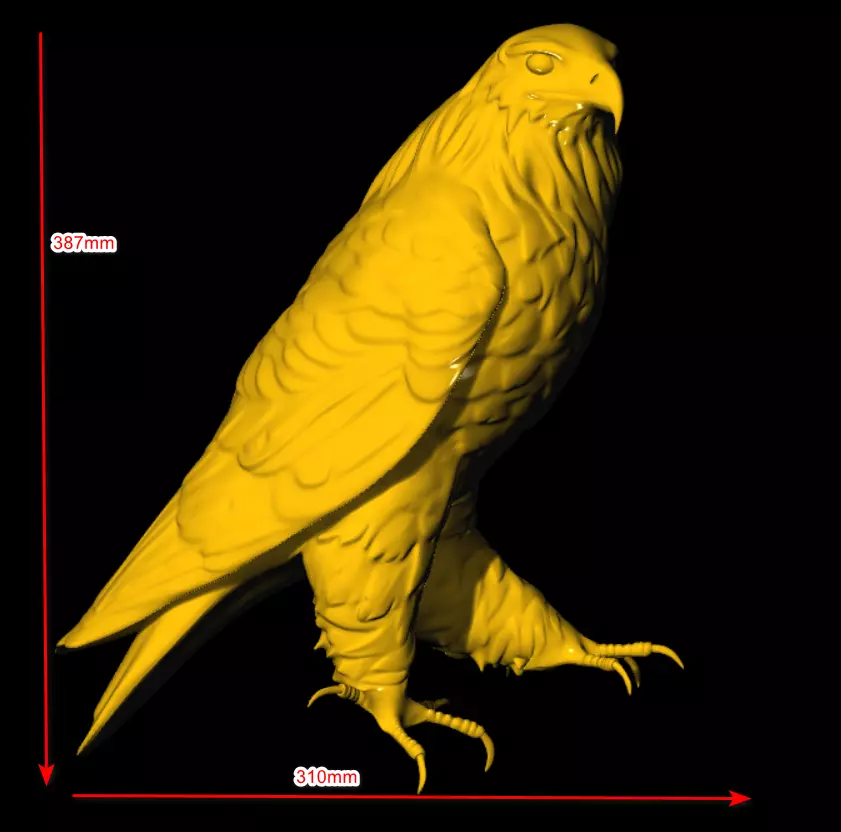 Falcon eagle Free 3D print model