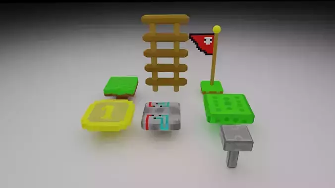 3D assets for Game Developers and animators