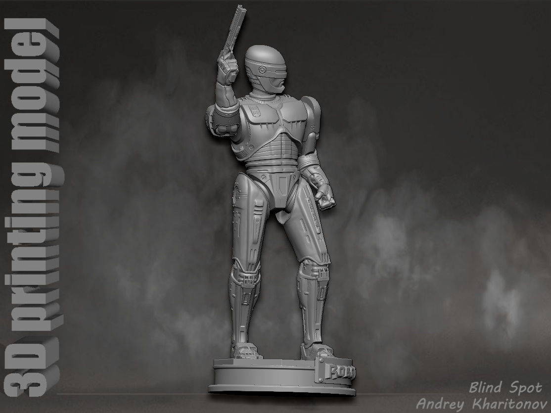 Robocop 1987 3D print model_10