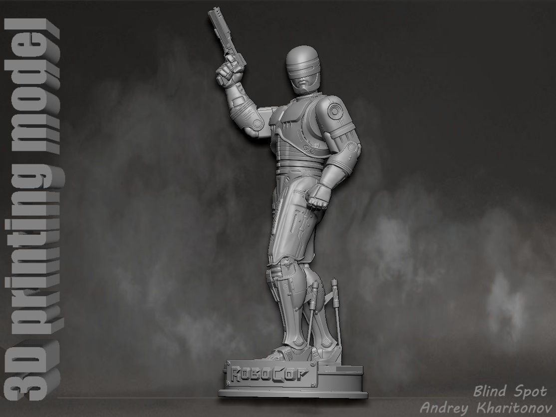 Robocop 1987 3D print model_13