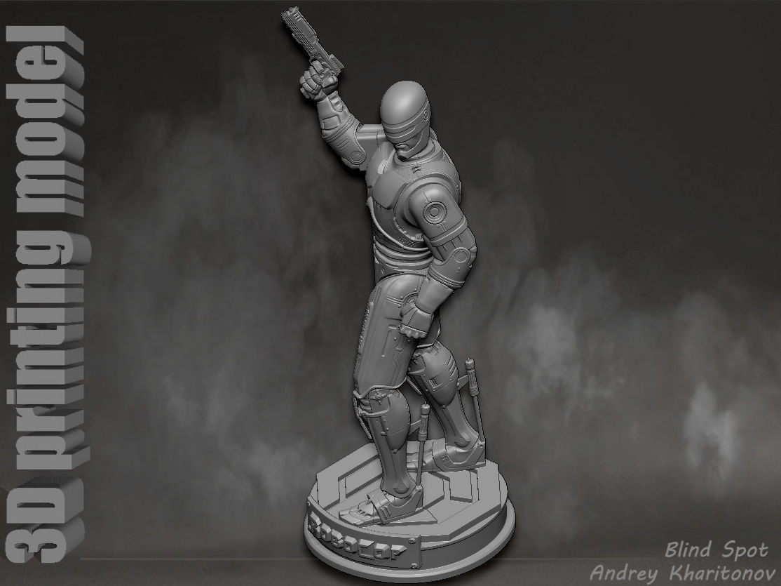 Robocop 1987 3D print model_14