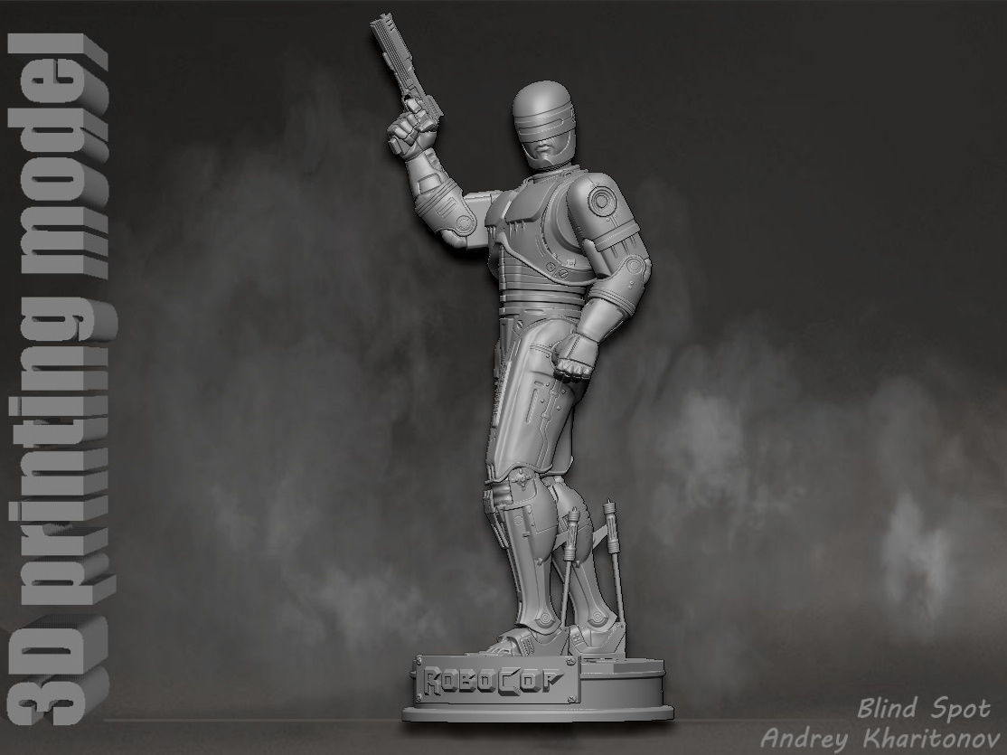 Robocop 1987 3D print model_1
