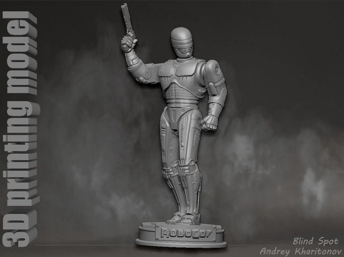 Robocop 1987 3D print model_12