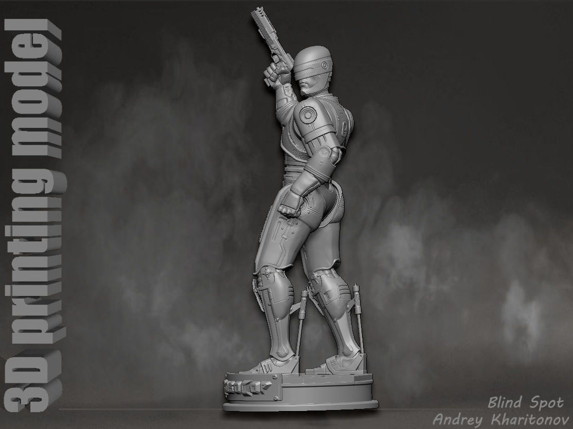Robocop 1987 3D print model_2