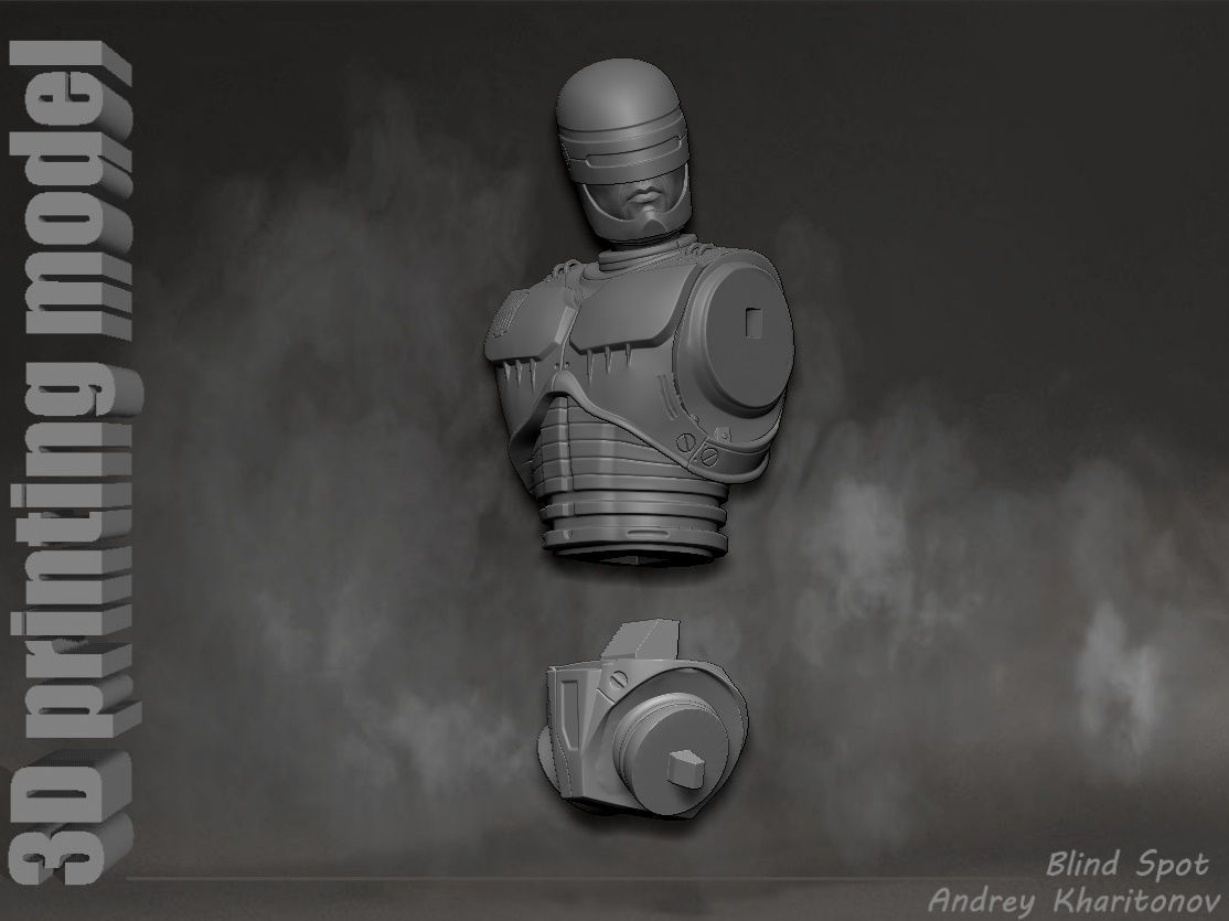 Robocop 1987 3D print model_26