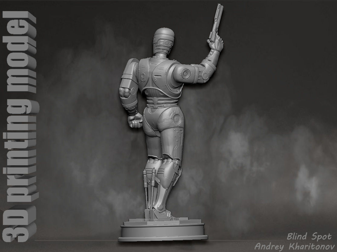 Robocop 1987 3D print model_6