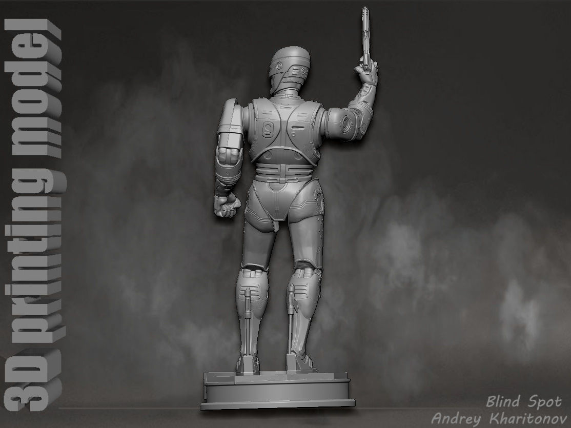 Robocop 1987 3D print model_5