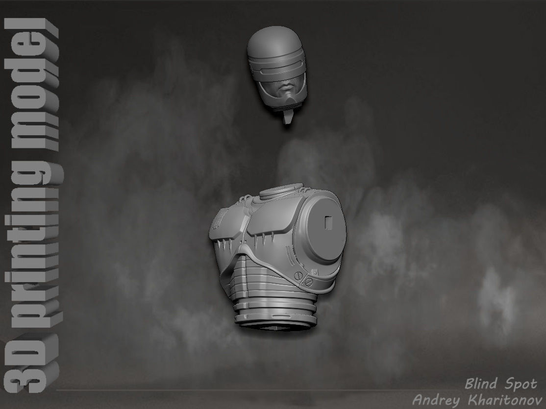 Robocop 1987 3D print model_27