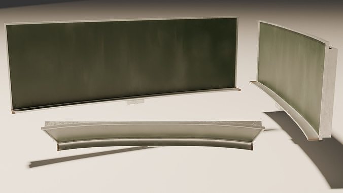 blackboard 3D model