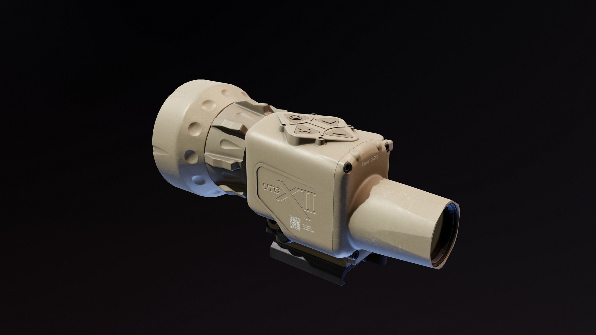UTCx Thermal Weapon Sight Low-poly 3D model_5
