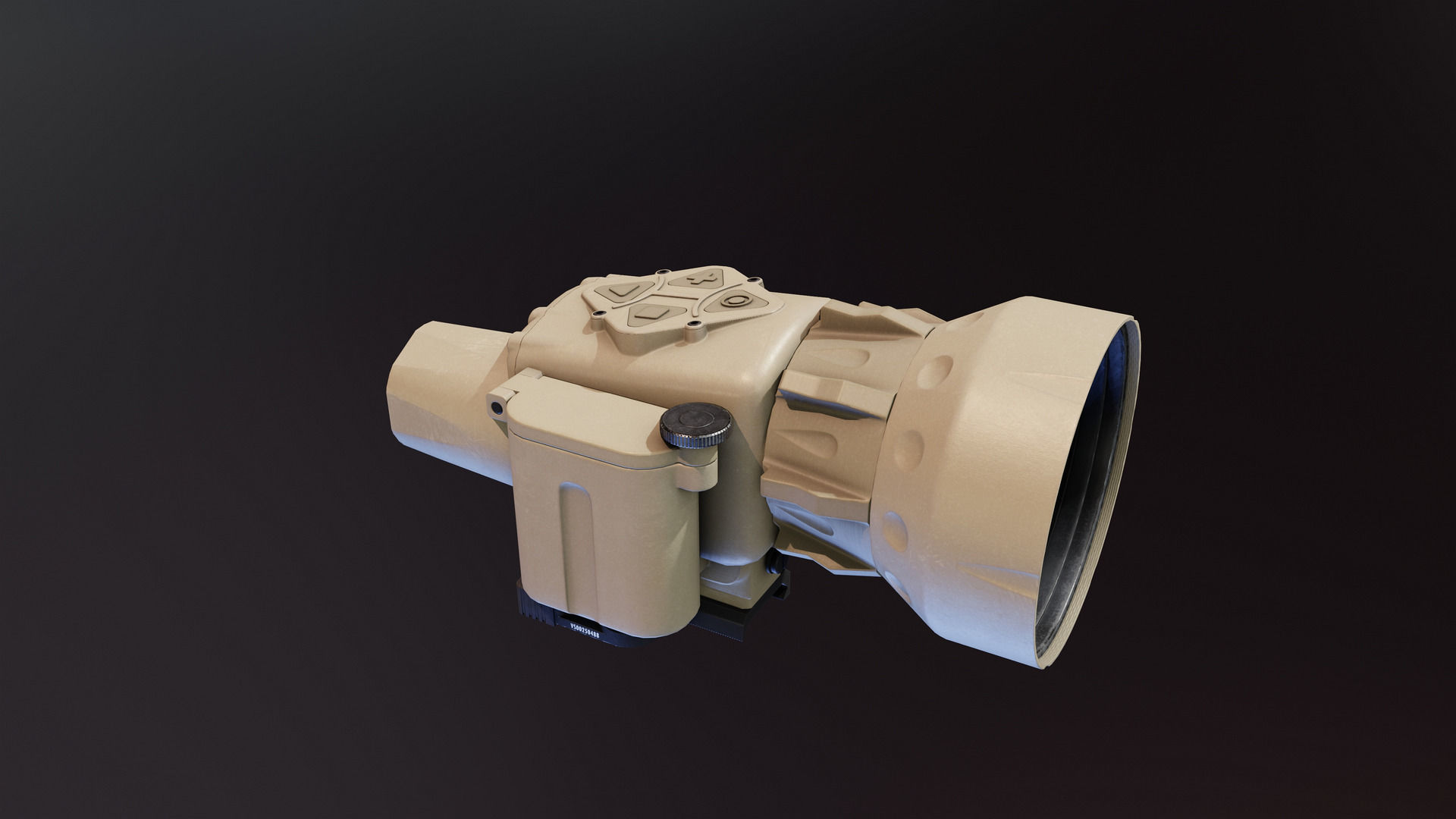 UTCx Thermal Weapon Sight Low-poly 3D model_4