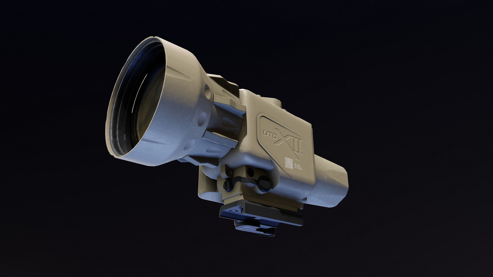 UTCx Thermal Weapon Sight Low-poly 3D model_6