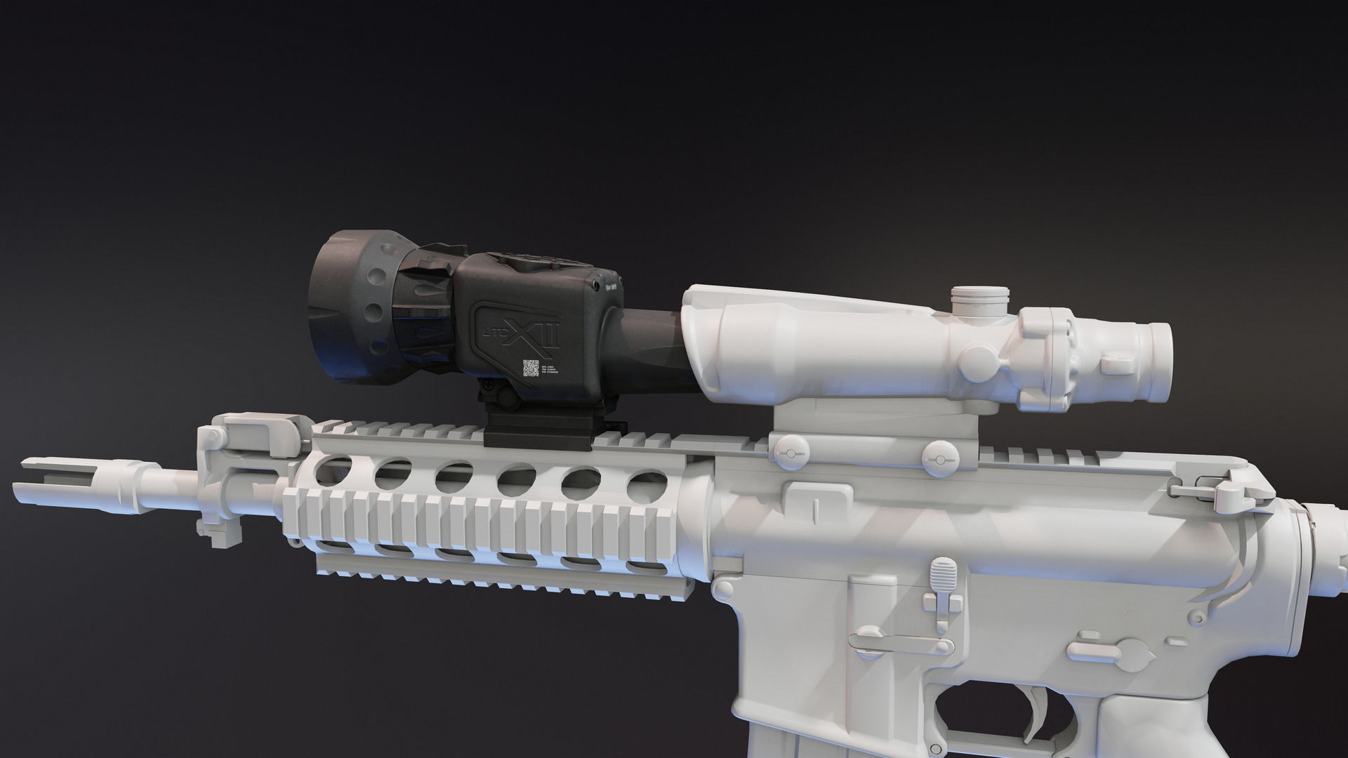 UTCx Thermal Weapon Sight Low-poly 3D model_7