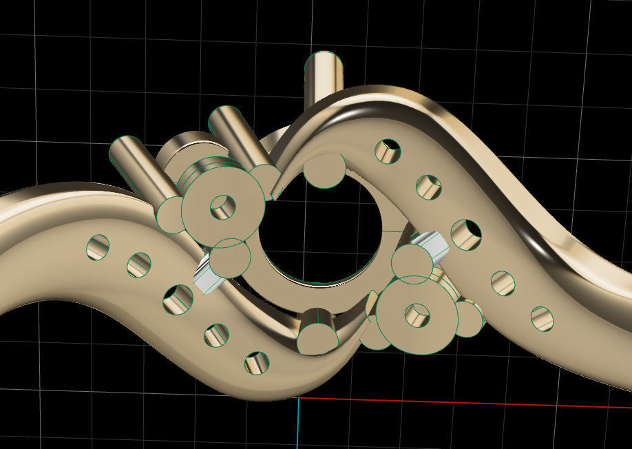 Ring solitare 3D print model_17