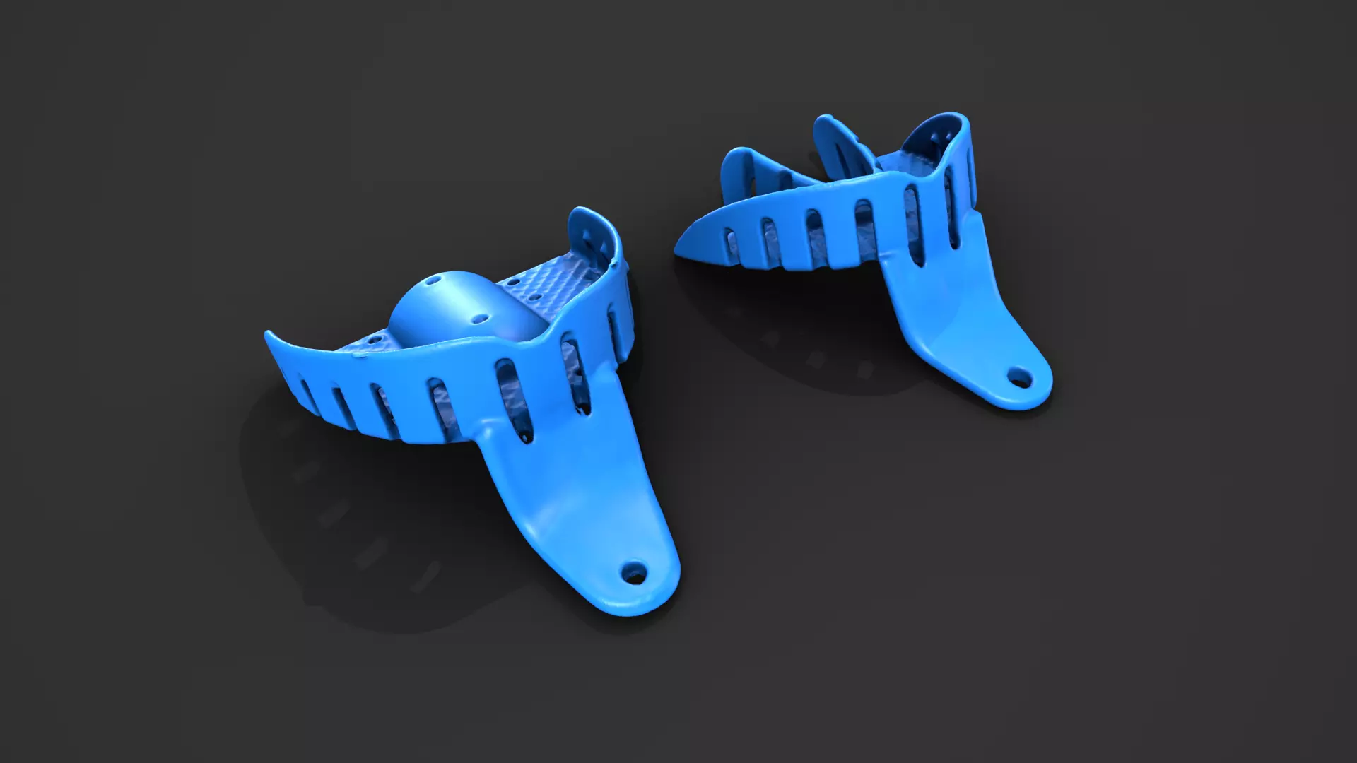 dental Bite tray for impression  3D print model_0