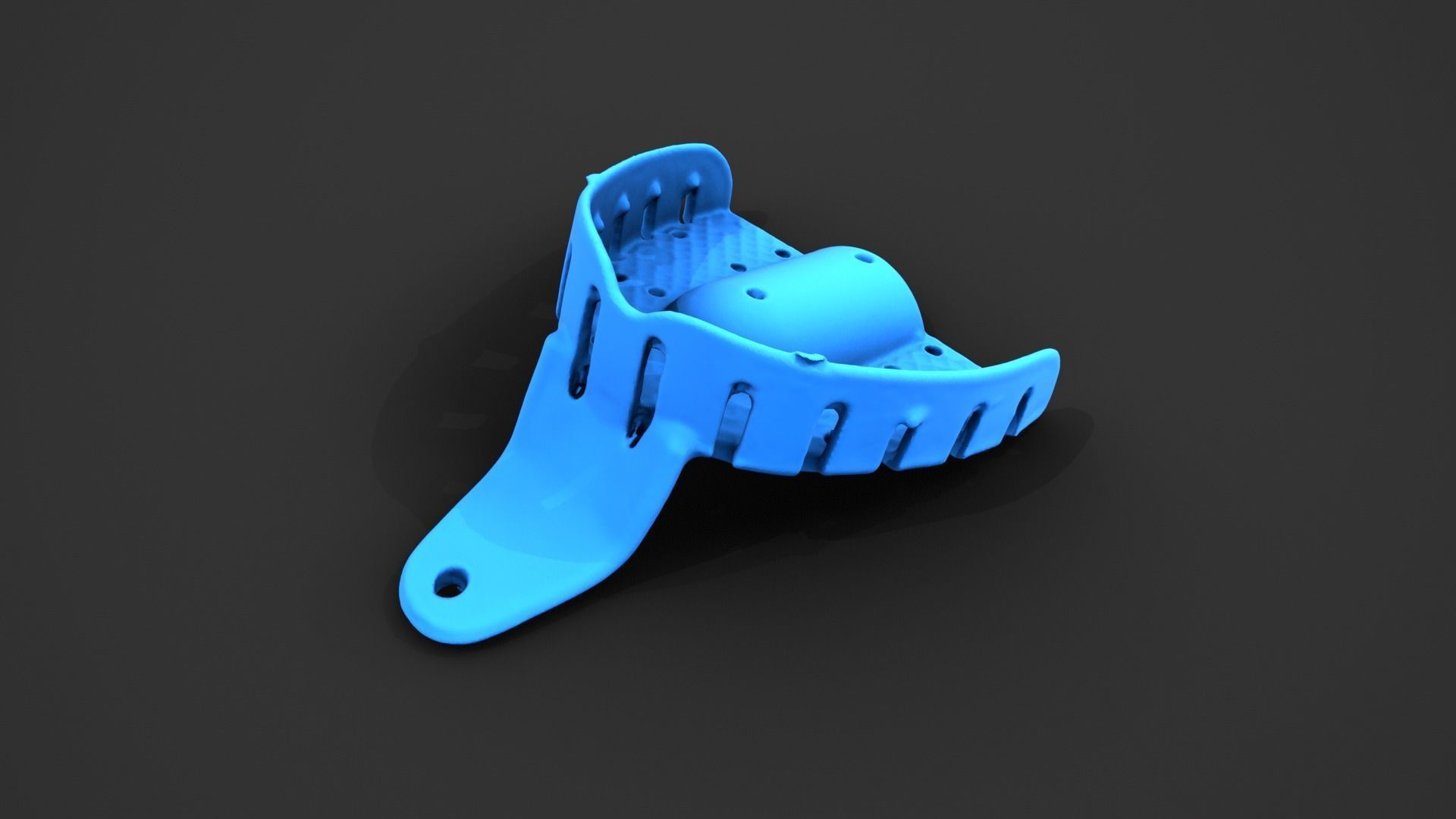 dental Bite tray for impression  3D print model_3