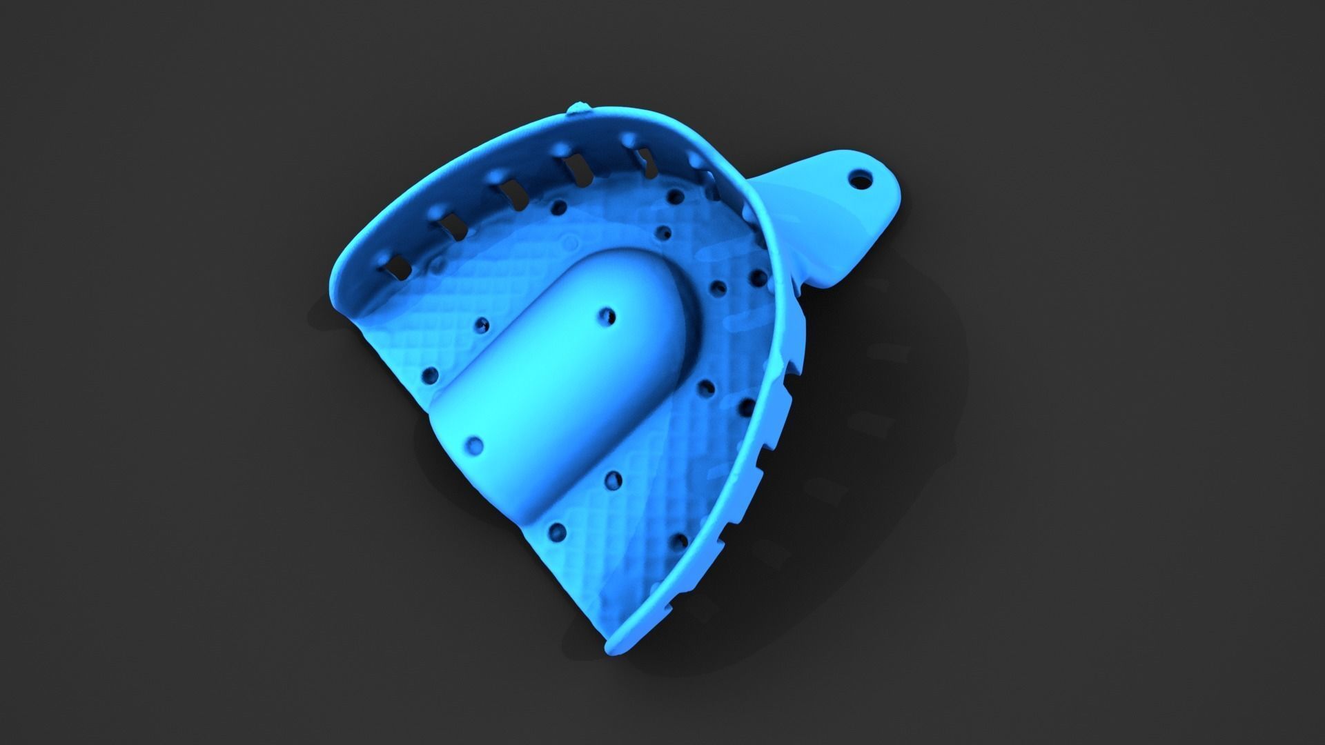 dental Bite tray for impression  3D print model_6