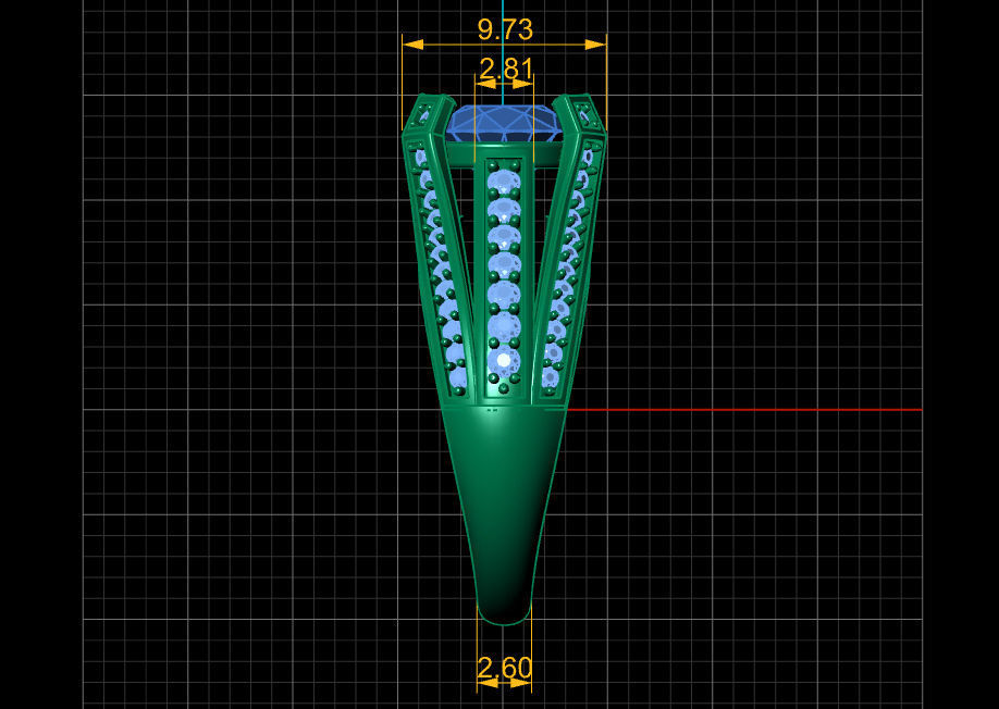 Ring solitare 3D print model_13
