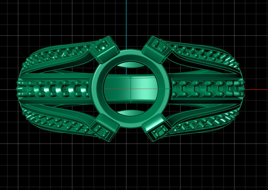 Ring solitare 3D print model_15