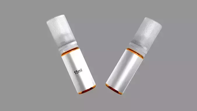 Liquid Bottle 15ml Transparent