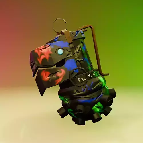 JINX GRENADE  low-poly