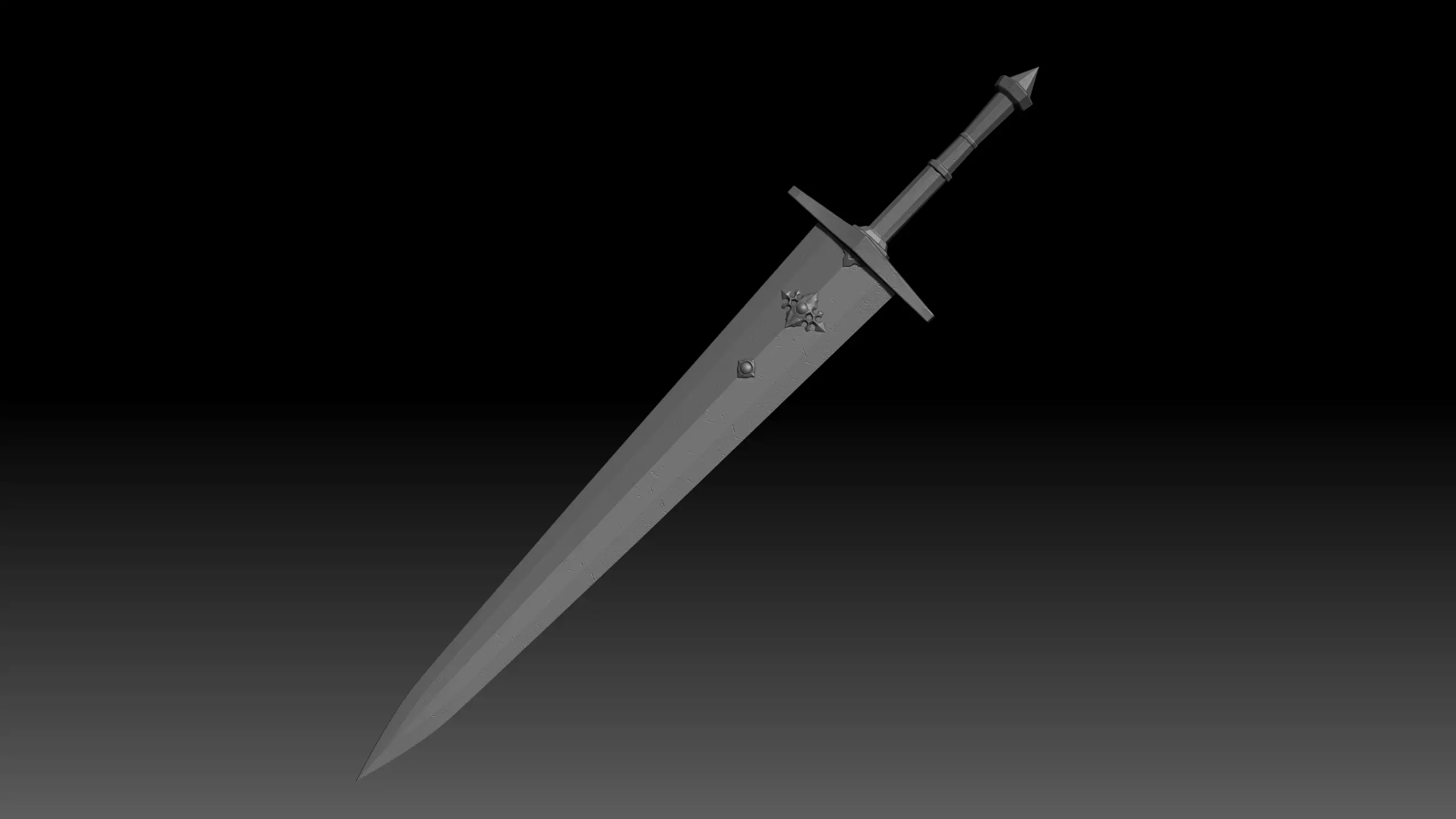 Greatsword of Solitude - Shadow of the Erdtree DLC weapon 3D print model_0