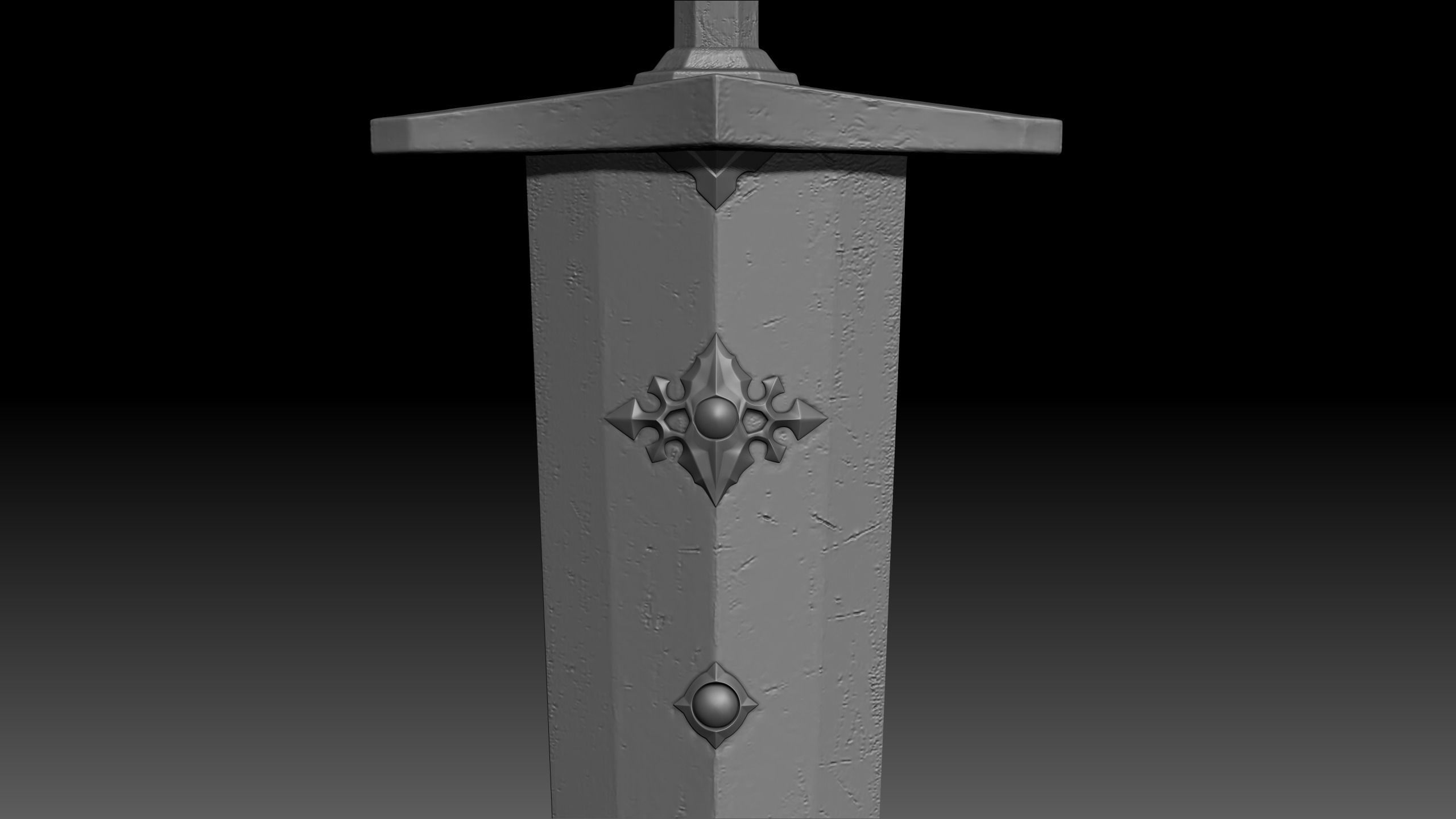 Greatsword of Solitude - Shadow of the Erdtree DLC weapon 3D print model_2