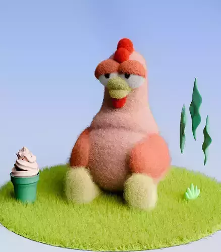 Chicken toy Blender 