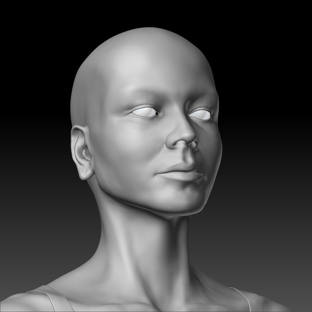 Female body 3D model_13