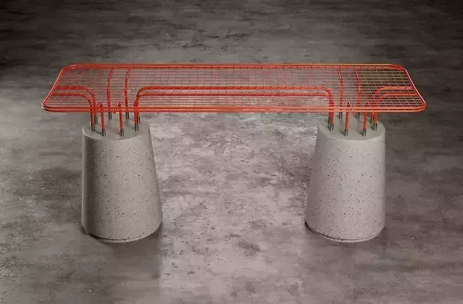 THE MESH Bench and Seat 