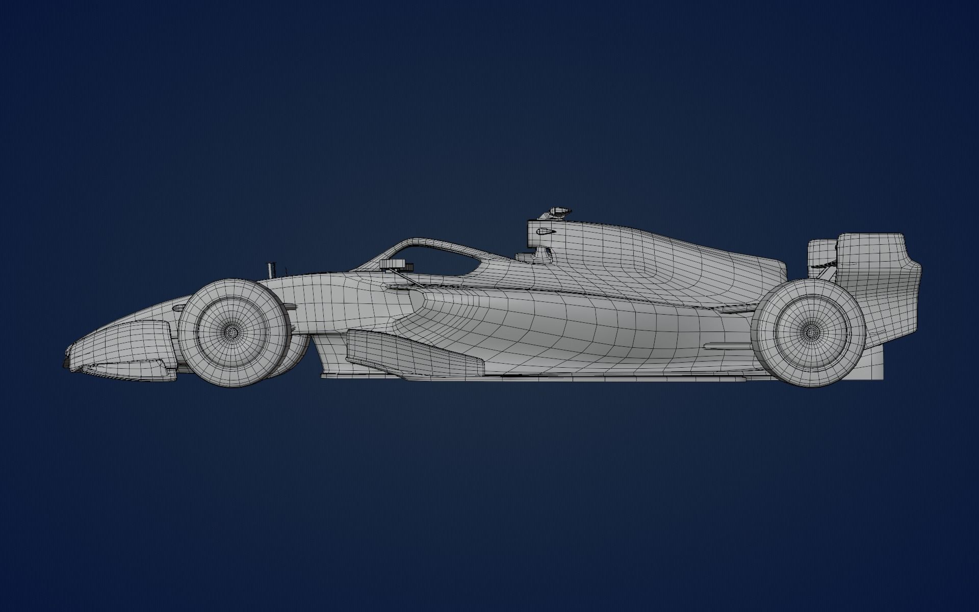 Formula 1 2026 - FIA-F1 Showcar Low-poly 3D model_9