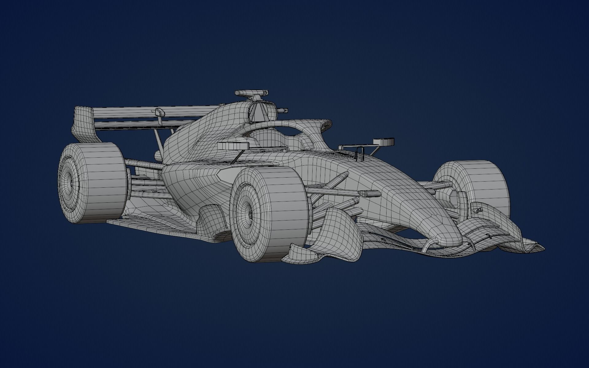 Formula 1 2026 - FIA-F1 Showcar Low-poly 3D model_7