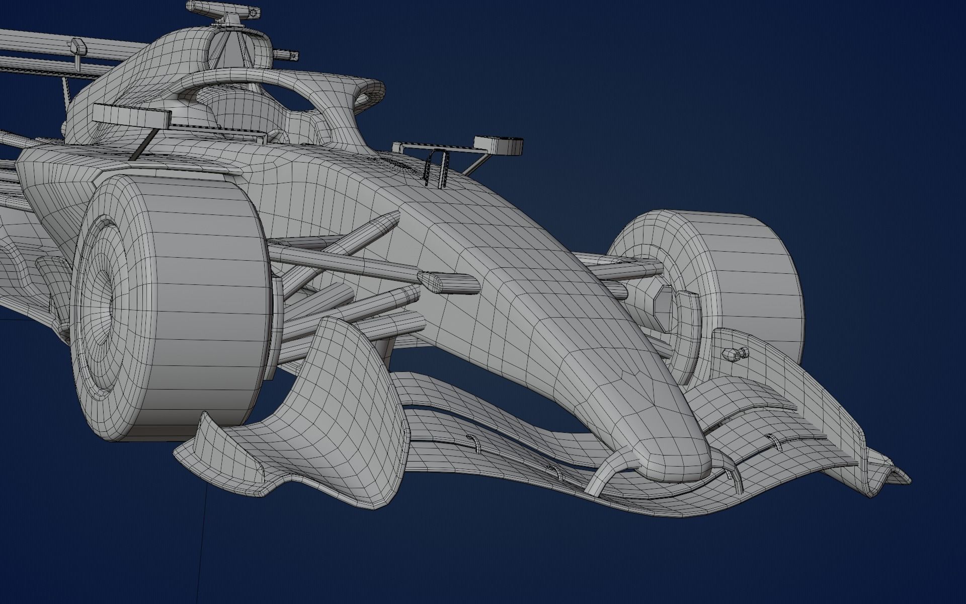 Formula 1 2026 - FIA-F1 Showcar Low-poly 3D model_10